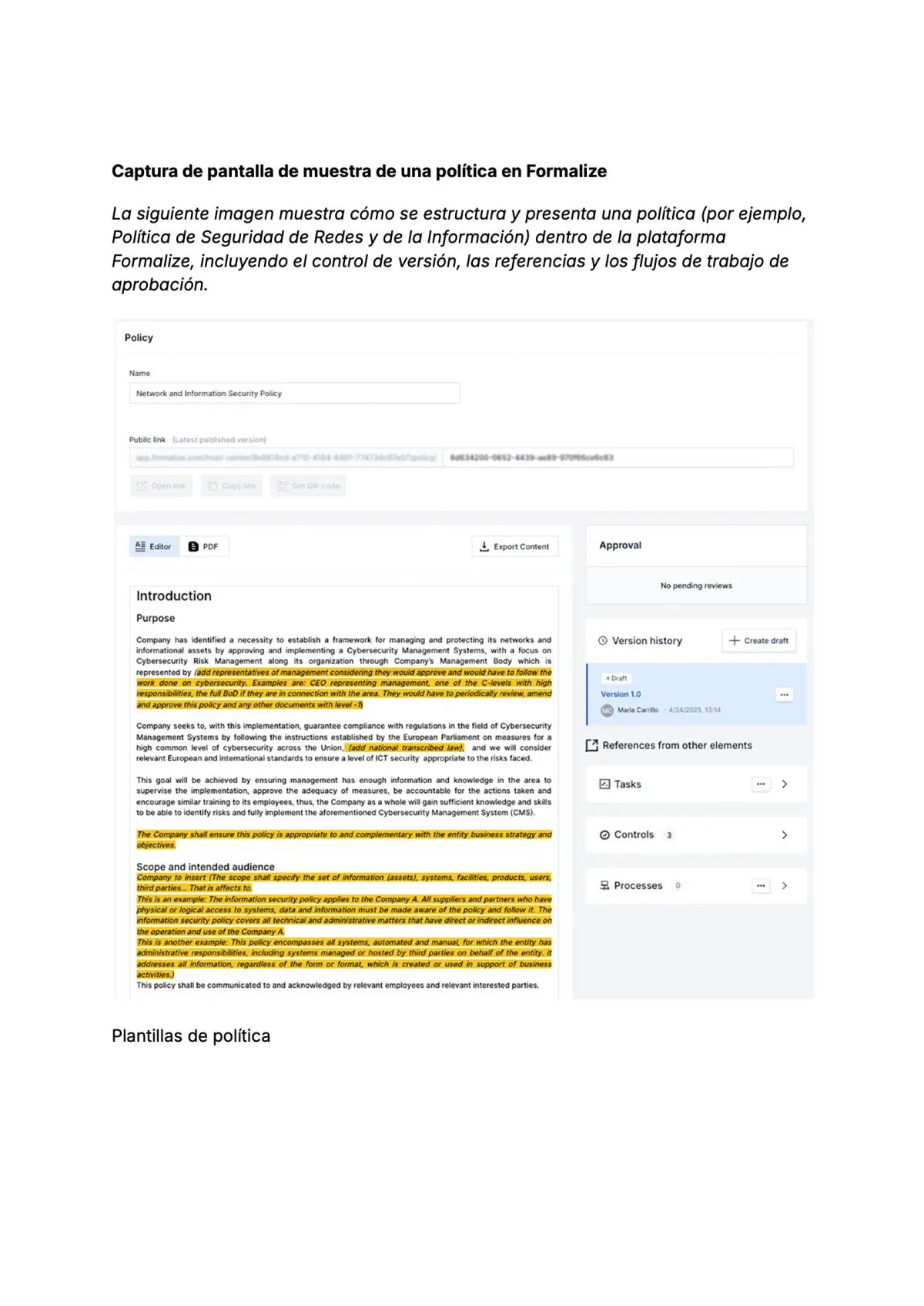 Policy Controls Preview Page 2
