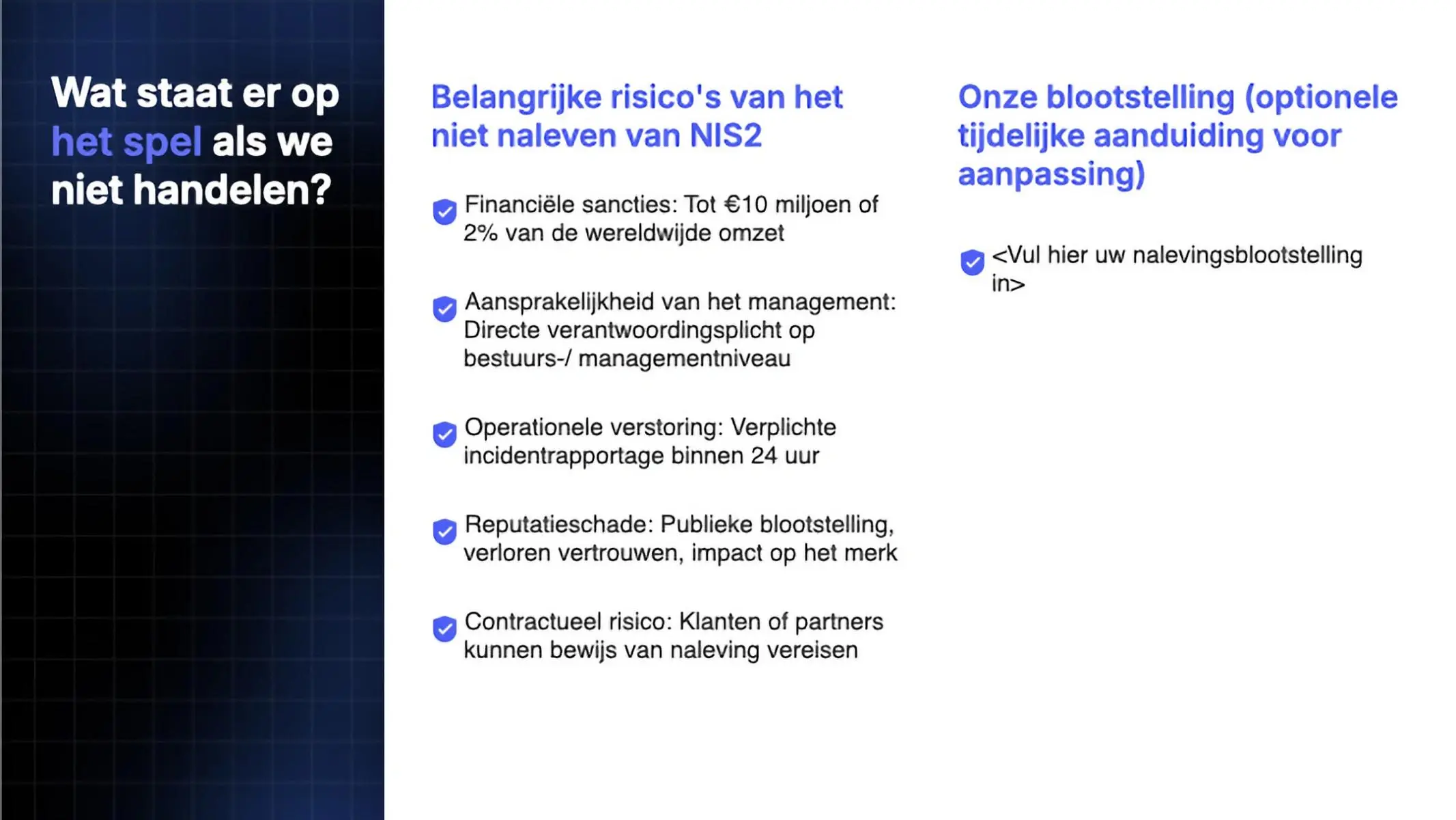 Stakeholder Presentation Preview Page 3