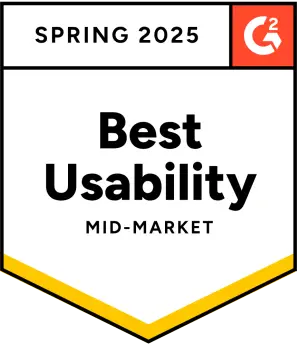 G2 Best Usability